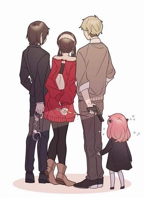 yor briar and anya (spy x family) drawn by semi.